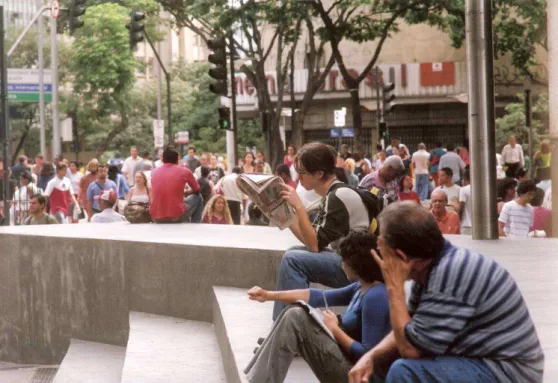 Foto da Praça Sete nos anos 60 – Arquivo Público da cidade de Belo Horizonte 