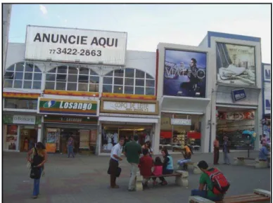 FOTO 9 – Comércio varejista na área central de Vitória da   Conquista. Movimentado e com lojas de diversos seguimentos