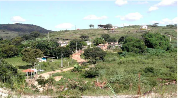 FIGURA 2 – Chacrinha dos Pretos: vista panorâmica da vila.  