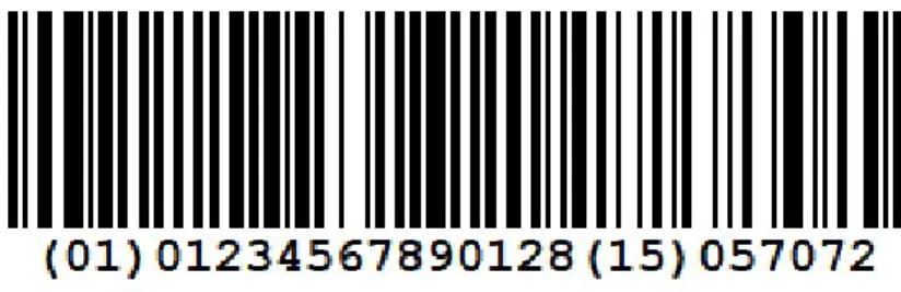 Figura 4 - Código EAN-128 ou GS1-128