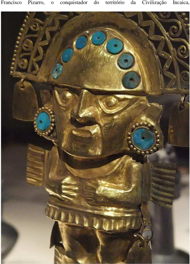 Figura 10 Detalhe da Tumi (faca cerimonial) Chimu, costa norte do Peru, circa 1100-1450 d.C