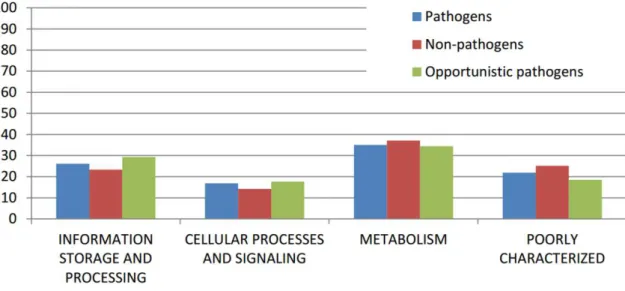 Fig.  5:  Core  genes  of  the  Corynebacterium  genus  classified  by  COG  functional  category