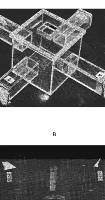 Fig.  1 - A  - Olfactometro  usado  em  Angola  (1974)  B  - Olfactometro  actual  (1982)