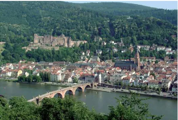 FIGURA 3.2: Centro histórico de Heidelberg. 