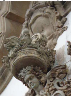 Figura 8  – Detalhe da portada da Igreja Nossa Senhora do Carmo, Ouro Preto 