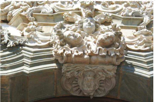 Figura 21  – Detalhe da portada da Igreja de São Francisco de Assis em São João del Rei 