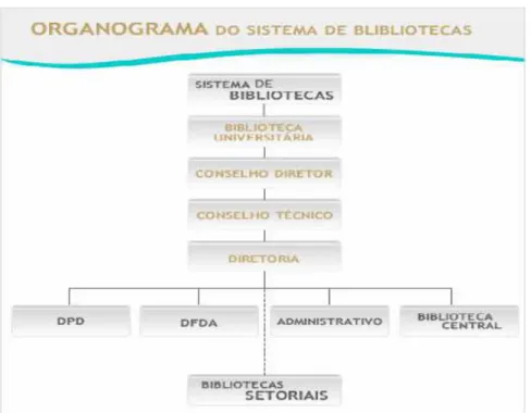 Figura 3 – Estrutura Organizacional do Sistema da UFMG 223