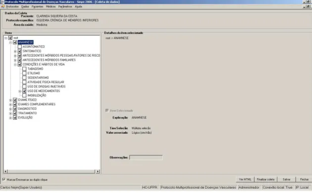 Figure 4. Example of a search.