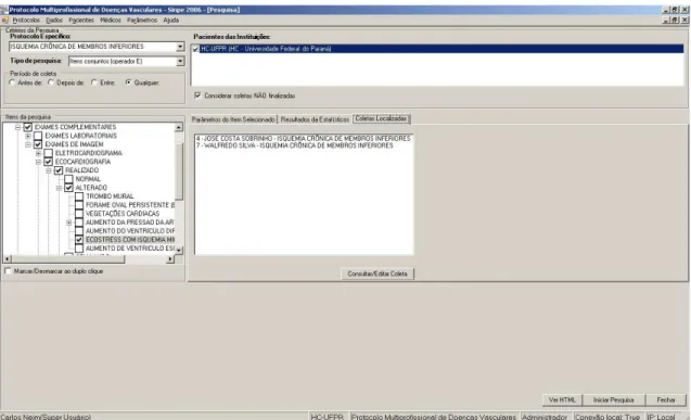 Figure 5. Example of search results.