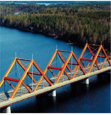 FIGURA 4 – Ponte Vihantasalmi – Finlândia.                                                           Fonte: home page de MESTRA Engineering Ltd