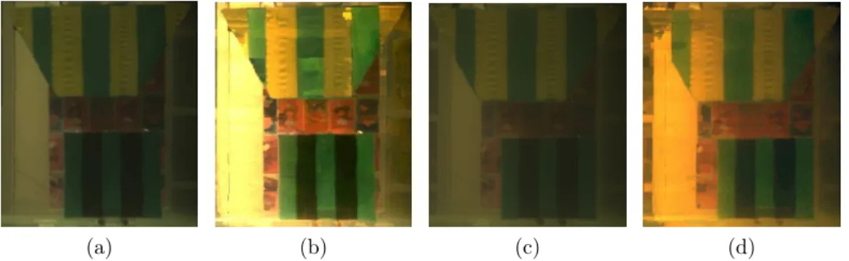 Figure 2.21. Image restoration results by Nascimento et al. [2009] in a controlled