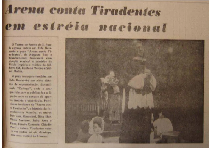 Figura 9: Recorte do jornal Estado de Minas de 22 de abril de 1967. 