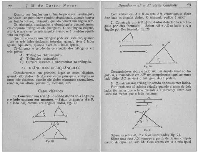 Figura 11 - Página 22 do livro Desenho para a 3 a  e 4 a  séries do curso ginasial,