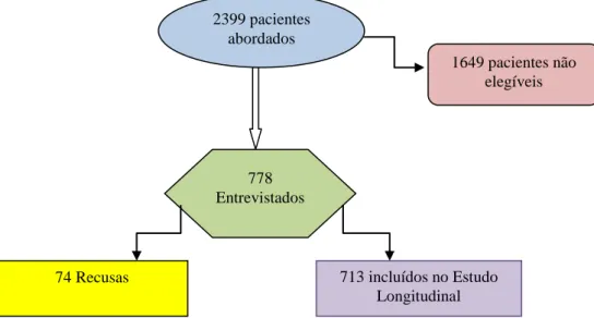 Figura 1- Descrição da população do estudo 