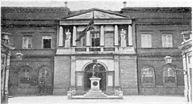 Figura 3: Prédio onde funcionou a Academia Imperial de Belas Artes  – AIBA 78               Fonte: Fotografia de Marc Ferrez, 1891