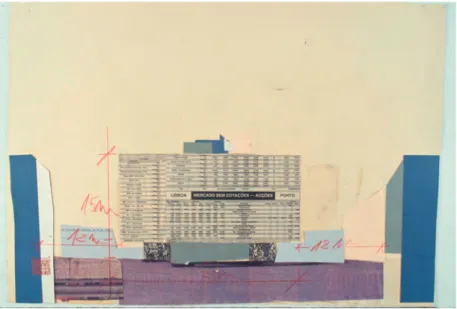 Fig. 18. Collage concept for the Bank project.