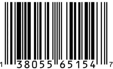 Figura 3.2 – C´odigo UPC-A.