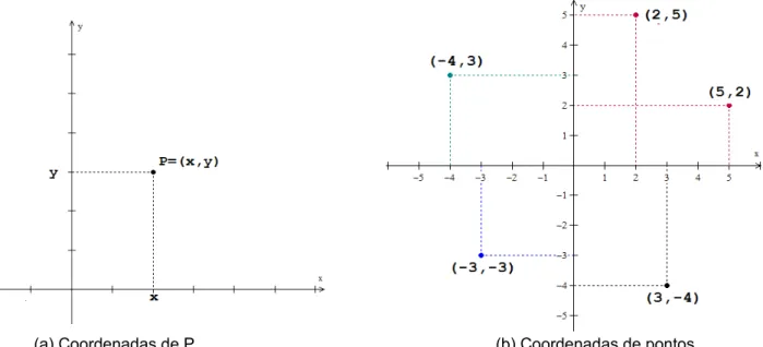 Figura 3.2: Coordenadas no plano