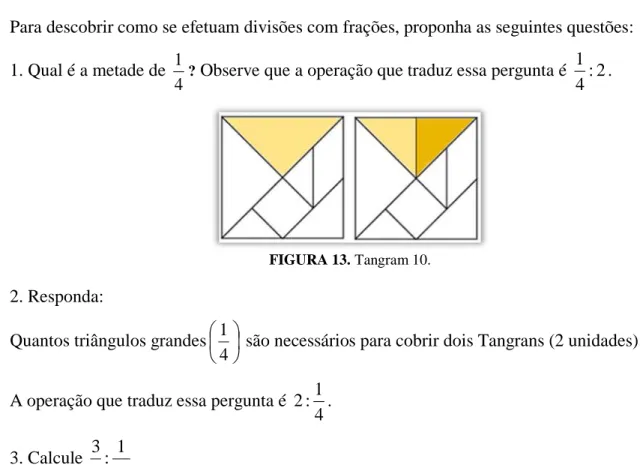 FIGURA 13. Tangram 10.   2. Responda: 