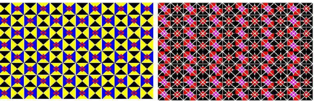 Figura 5 – Mosaicos que não são formados por polígonos regulares