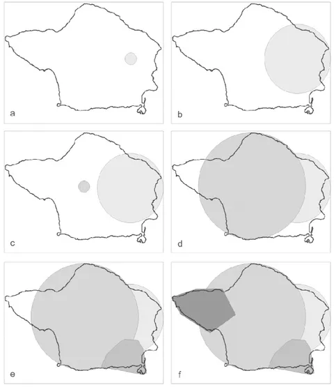 Figura 2.18 | Esquema evolutivo das fases de formação da ilha do Faial (Pacheco, 2001)