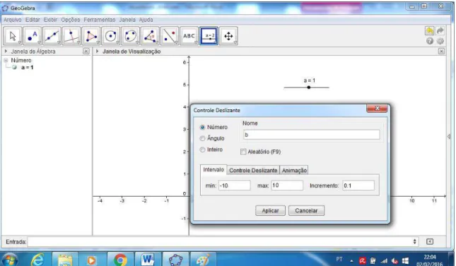 Figura  3 . 5 – Inserção do parâmetro  b