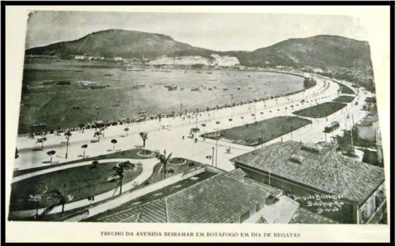 Figura 2  – Fotografia de um trecho da Avenida Beira Mar – Fotógrafo: Augusto Malta. Data:  19 de novembro de 1903