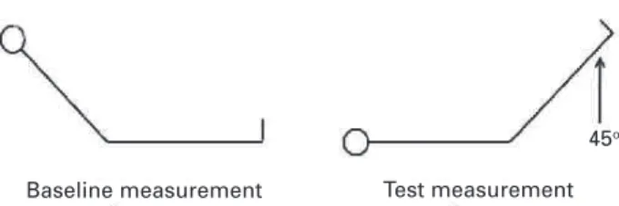 Figure 3. Maneuver for the passive leg raising test