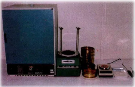 Figura 5: Equipamentos utilizados para a determinação do DGM do milho e das rações (Zanotto et  al., 1998b) 