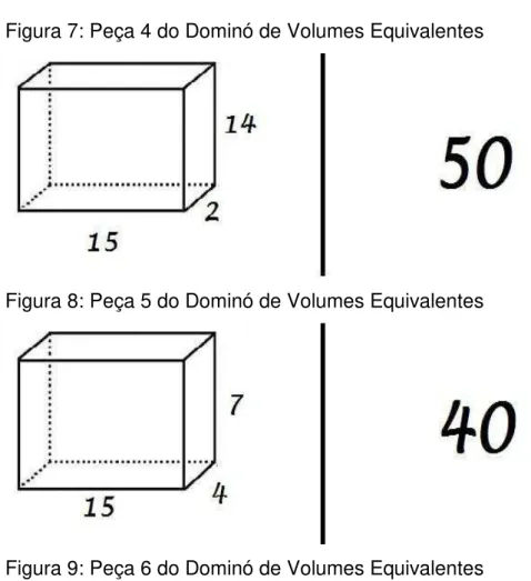 Figura 8: Peça 5 do Dominó de Volumes Equivalentes 