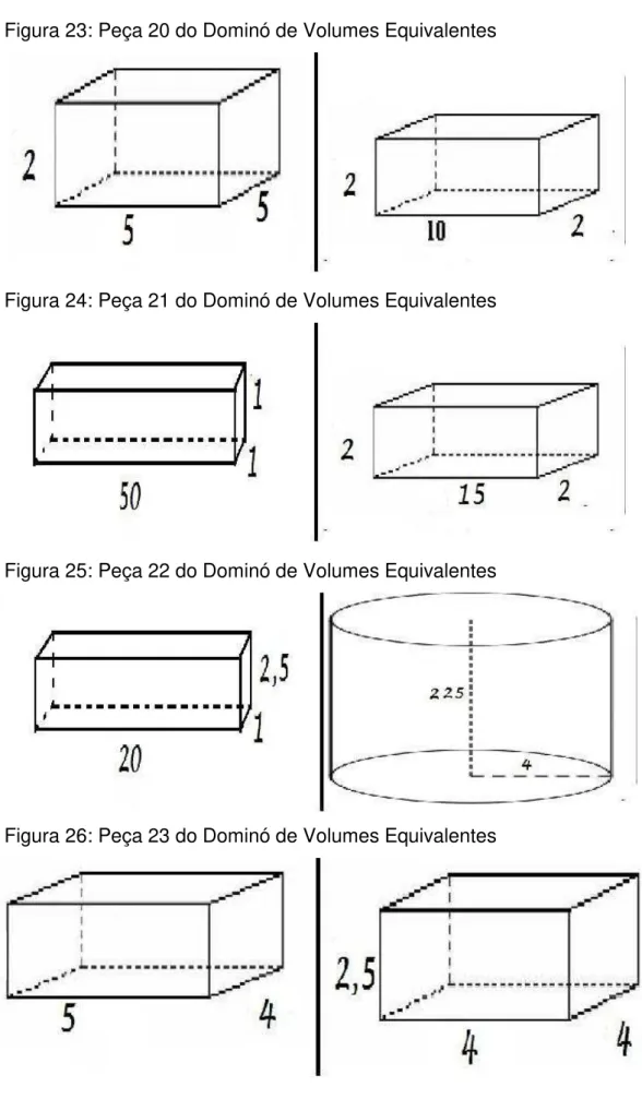 Figura 23: Peça 20 do Dominó de Volumes Equivalentes 