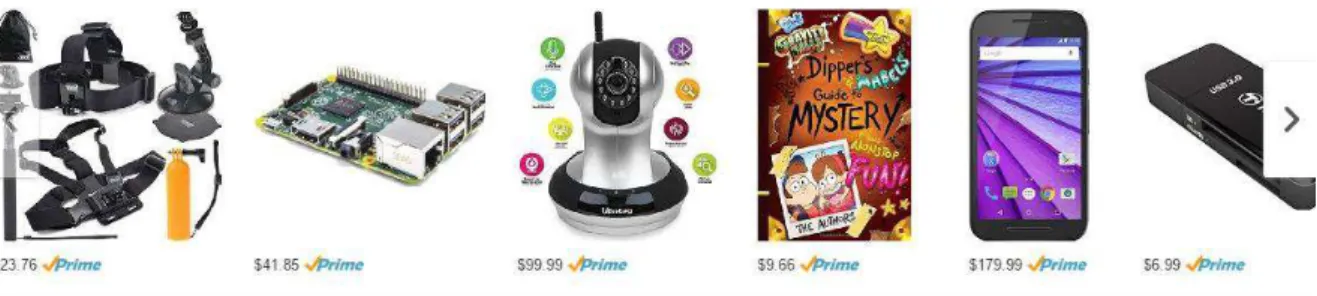 FIGURA 10 - Recomendação na Amazon.com 9 