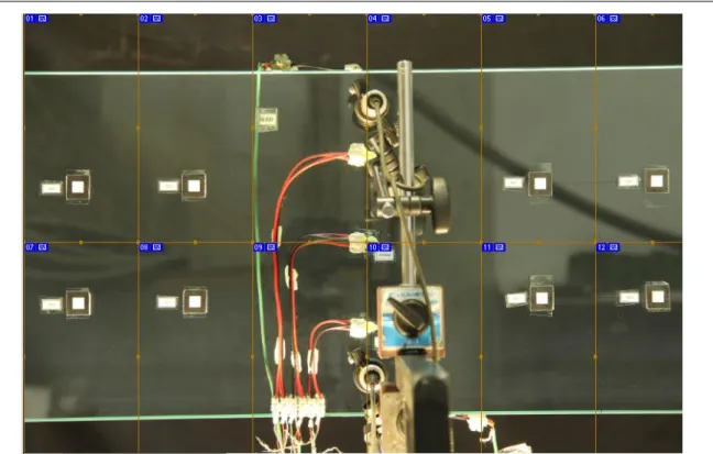 Fig. 31 - Divisão da imagem em diversas frames. 