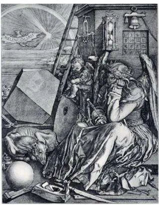 Figura 03: Albrecht Dürer, Melancolia. 