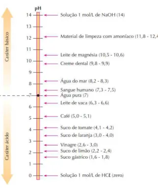 Figura 6 – Escala de acidez.