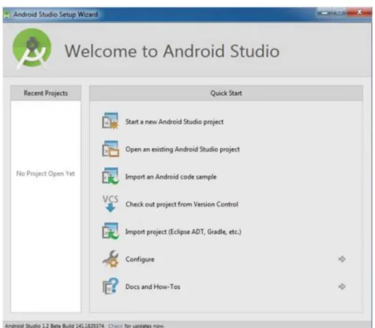 Figura 4 Ű Android Studio