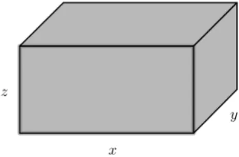 Figura 3.3: Paralelepípedo