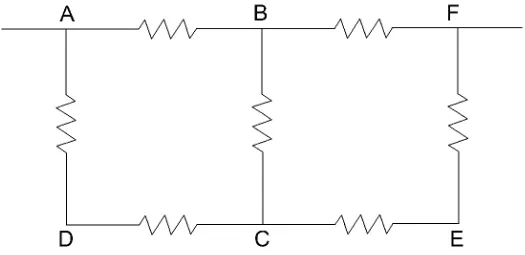Figura 4 – Exemplo de um circuito com duas malhas.