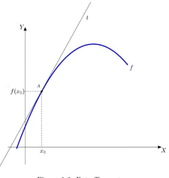 Figura 1.2: Reta Tangente