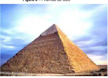 Figura 3  – Pirâmide de Gizé 