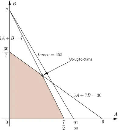 Figura 2.8: A solução ótima do problema.