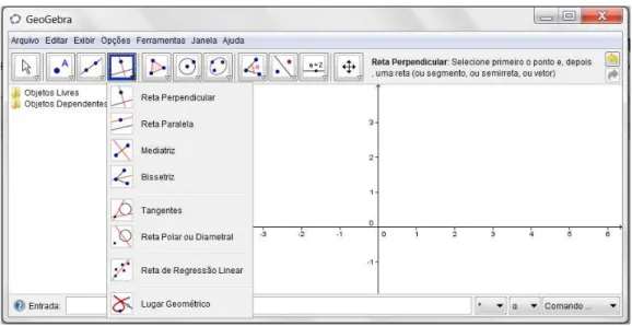 Fig. 38  – Menu janela 4: perpendicular e paralela. 