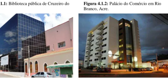 Figura 4.1.3: Hotel Ibis em Rio Branco, Acre.  Figura 4.1.4: Torre da Catedral de Rio
