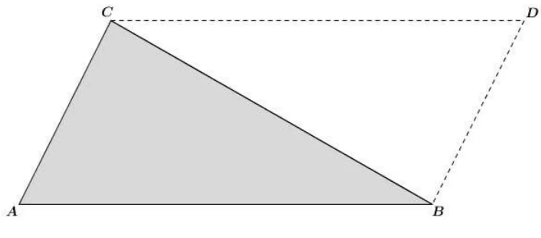Figura 3.9: Triângulo T e T ′