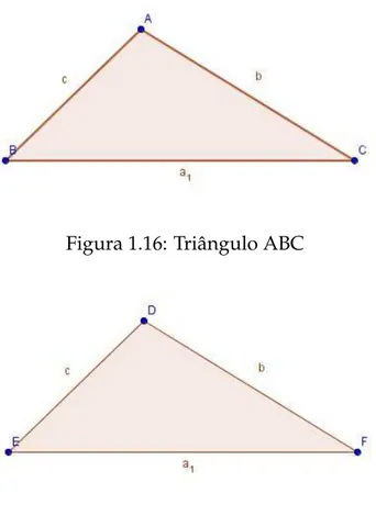 Figura 1.16: Triângulo ABC