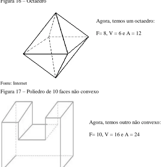 Figura 17  – Poliedro de 10 faces não convexo 