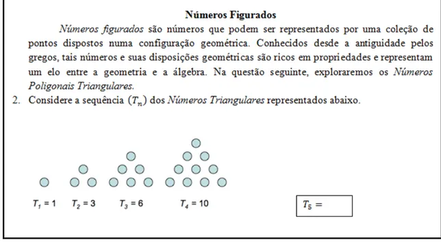 Figura 20: Sequência dos Números Poligonais Triangulares 
