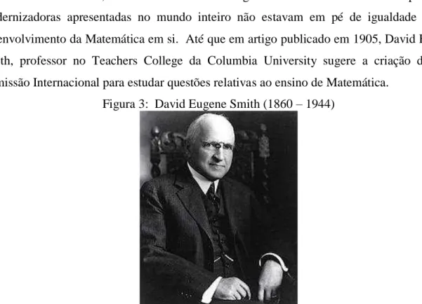 Figura 3:  David Eugene Smith (1860  – 1944) 
