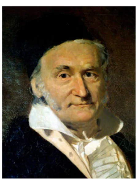 Figura 3 – Carl Friedrich Gauss. 