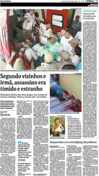 Figura 14 – Folha de S.Paulo, 8 de abril de 2011 
